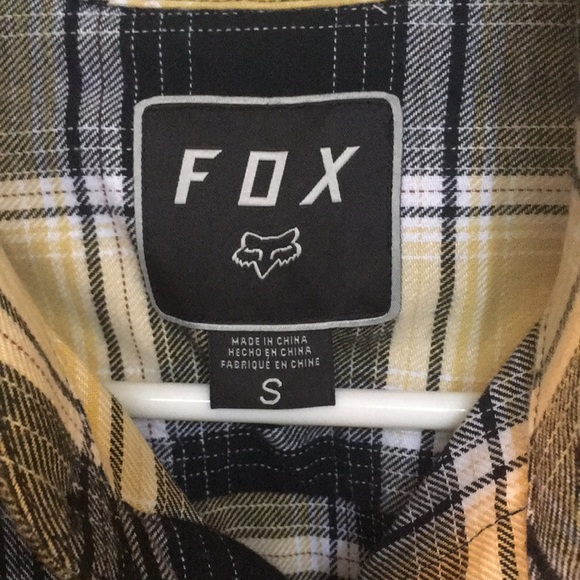 Fox Men’s Size Small - Traildust Flannel Shirt - Picture 6 of 6